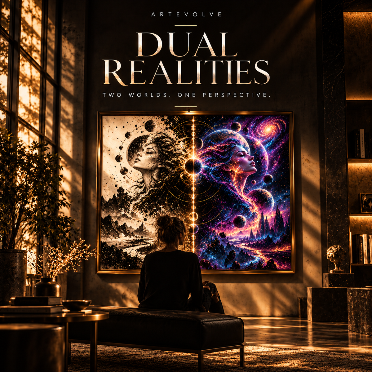 DUAL REALITIES | Original & AI Art Bundles