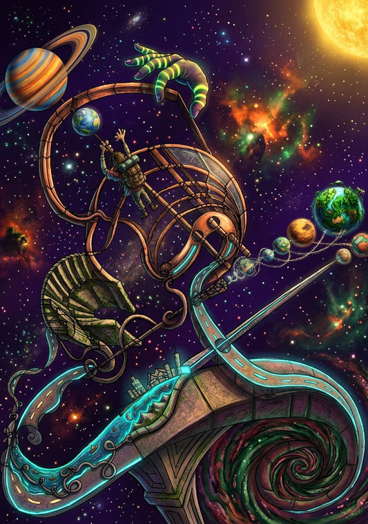 Cosmic Passage + Original Edition Digital Drawing