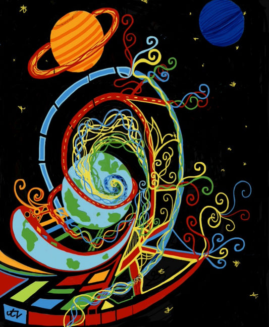 Heart of the cosmos – Instant Digital Art Download Originals